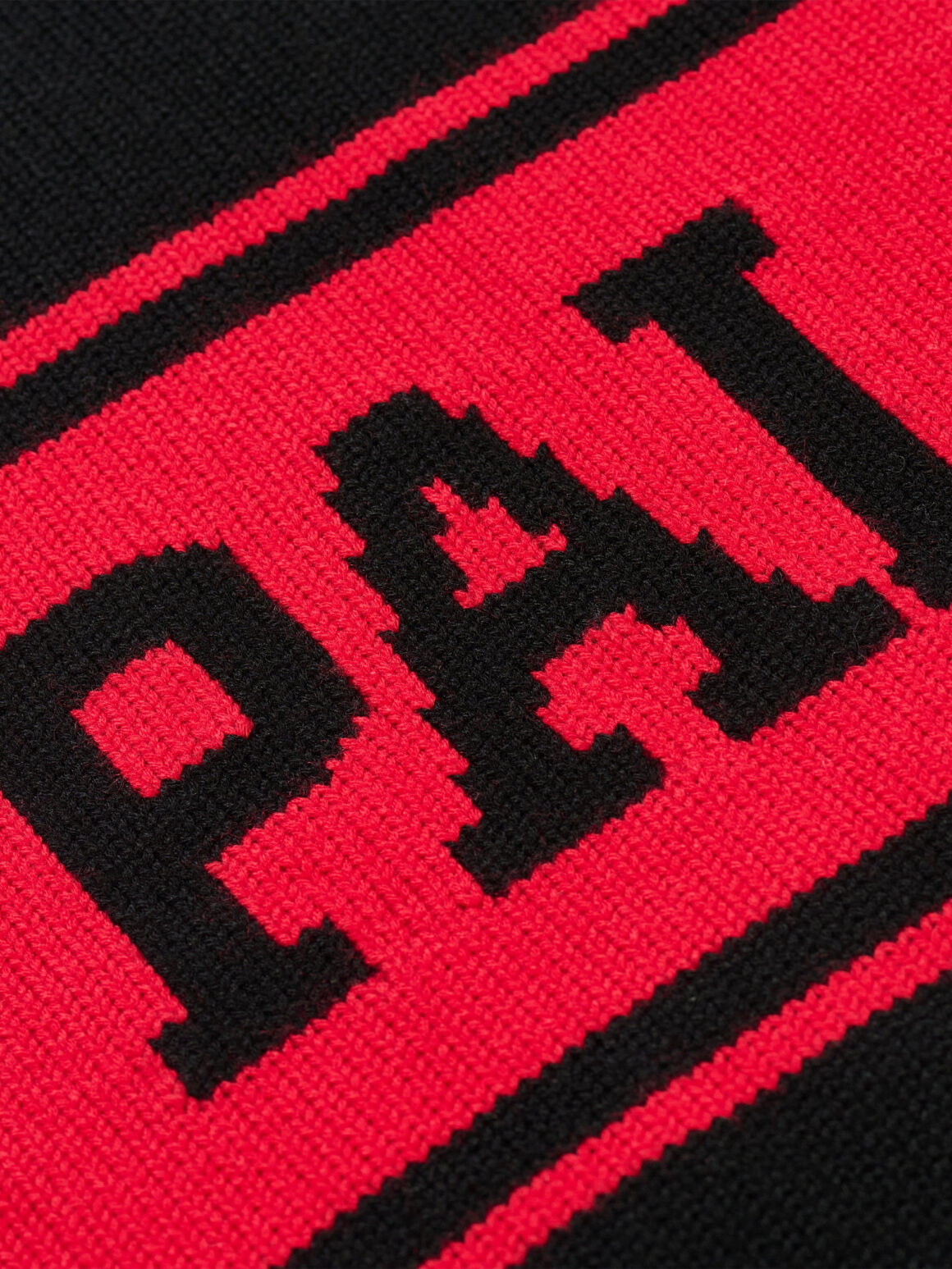Imagem de: Suéter Palace College Stripe Knit Preto