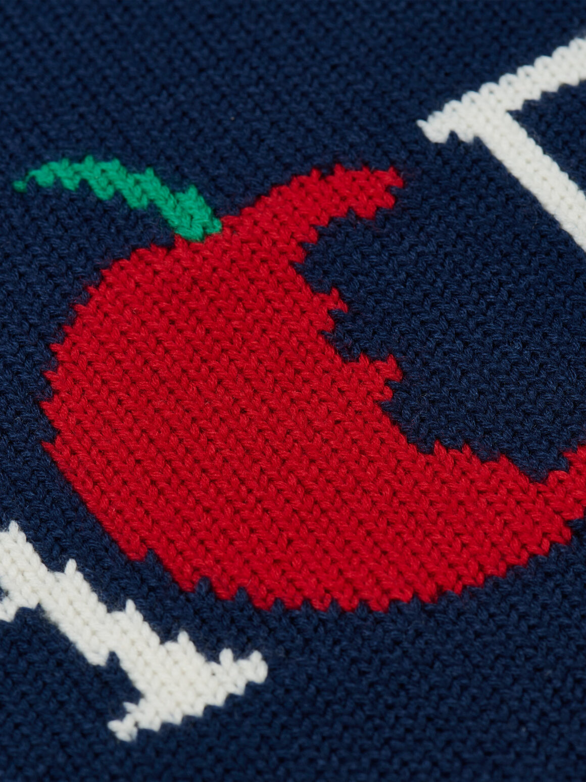 Imagem de: Suéter Palace Skateboards Big Apple Knit Azul Marinho