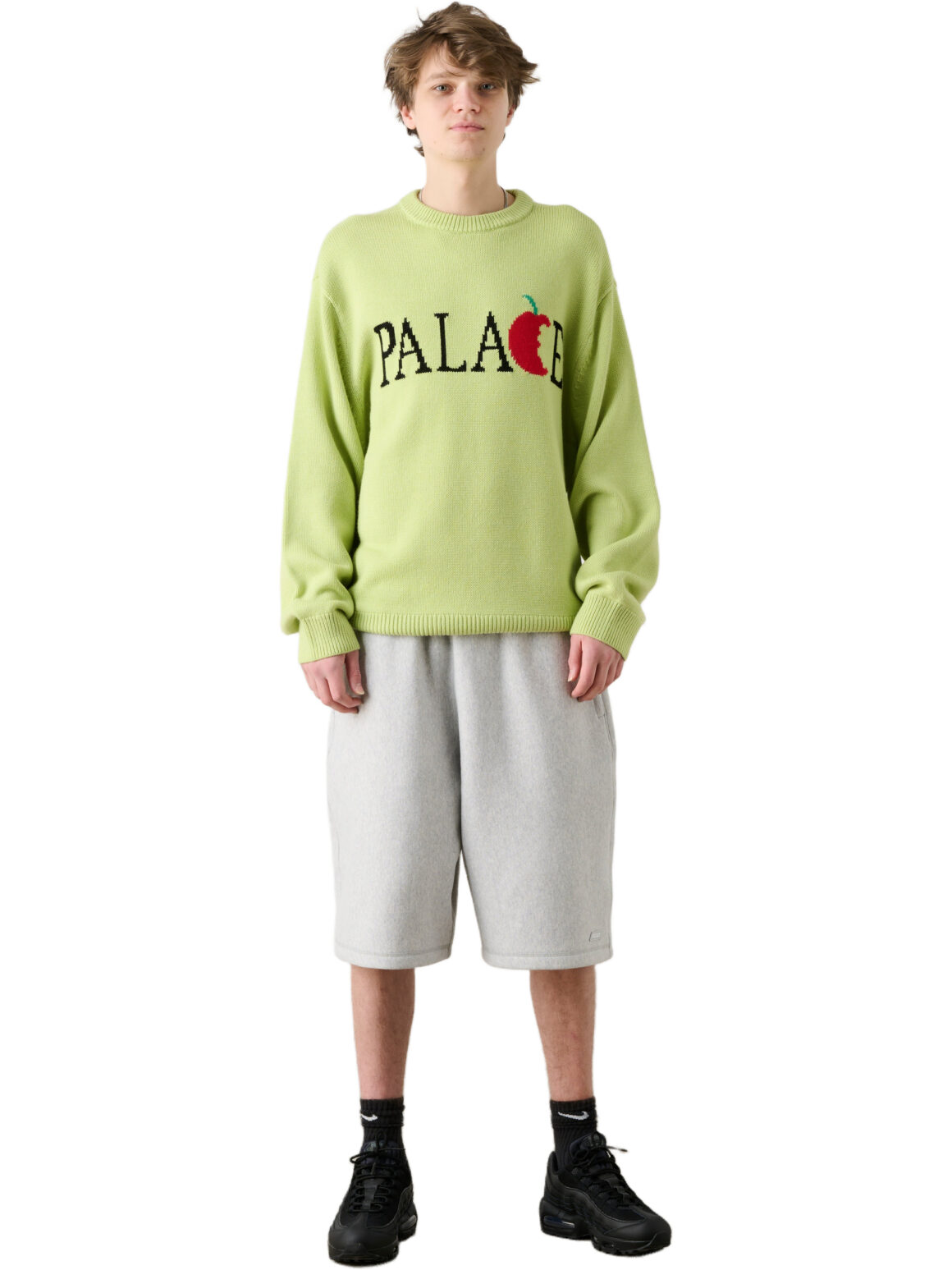 Imagem de: Suéter Palace Skateboards Big Apple Knit Fluorescente