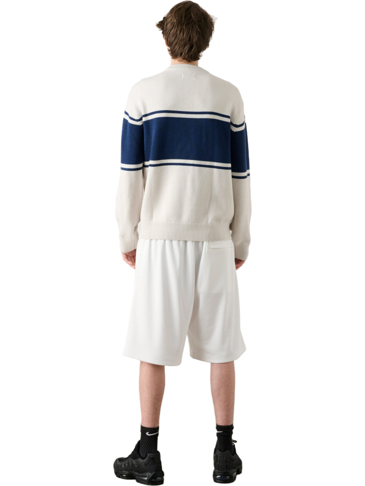 Imagem de: Suéter Palace Skateboards College Stripe Branco