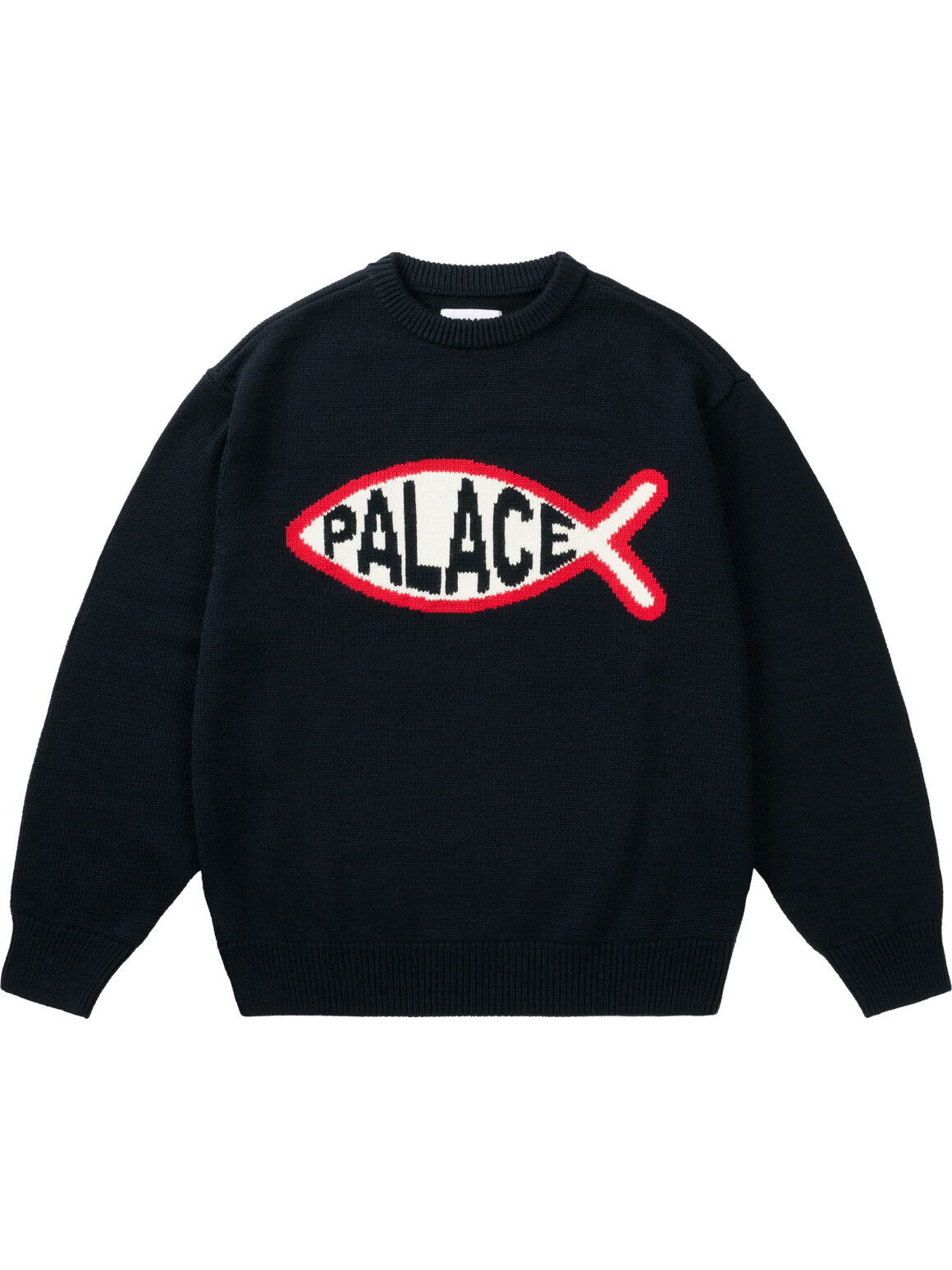 Imagem de: Suéter Palace Skateboards Plaice Knit Preto