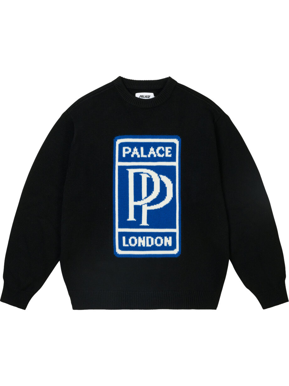 Imagem de: Suéter Palace Skateboards PP Knit Preto
