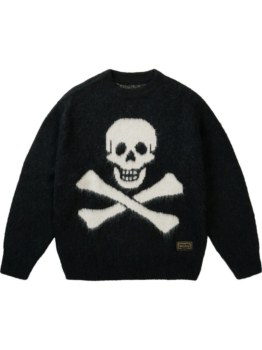 Imagem de: Suéter Palace Skateboards Too Hairy Flag Knit Pirate