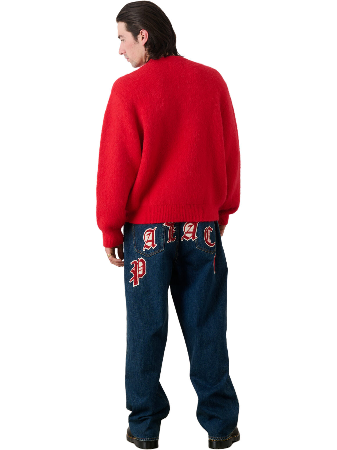 Imagem de: Suéter Palace Skateboards Too Hairy Flag Knit Türkiye