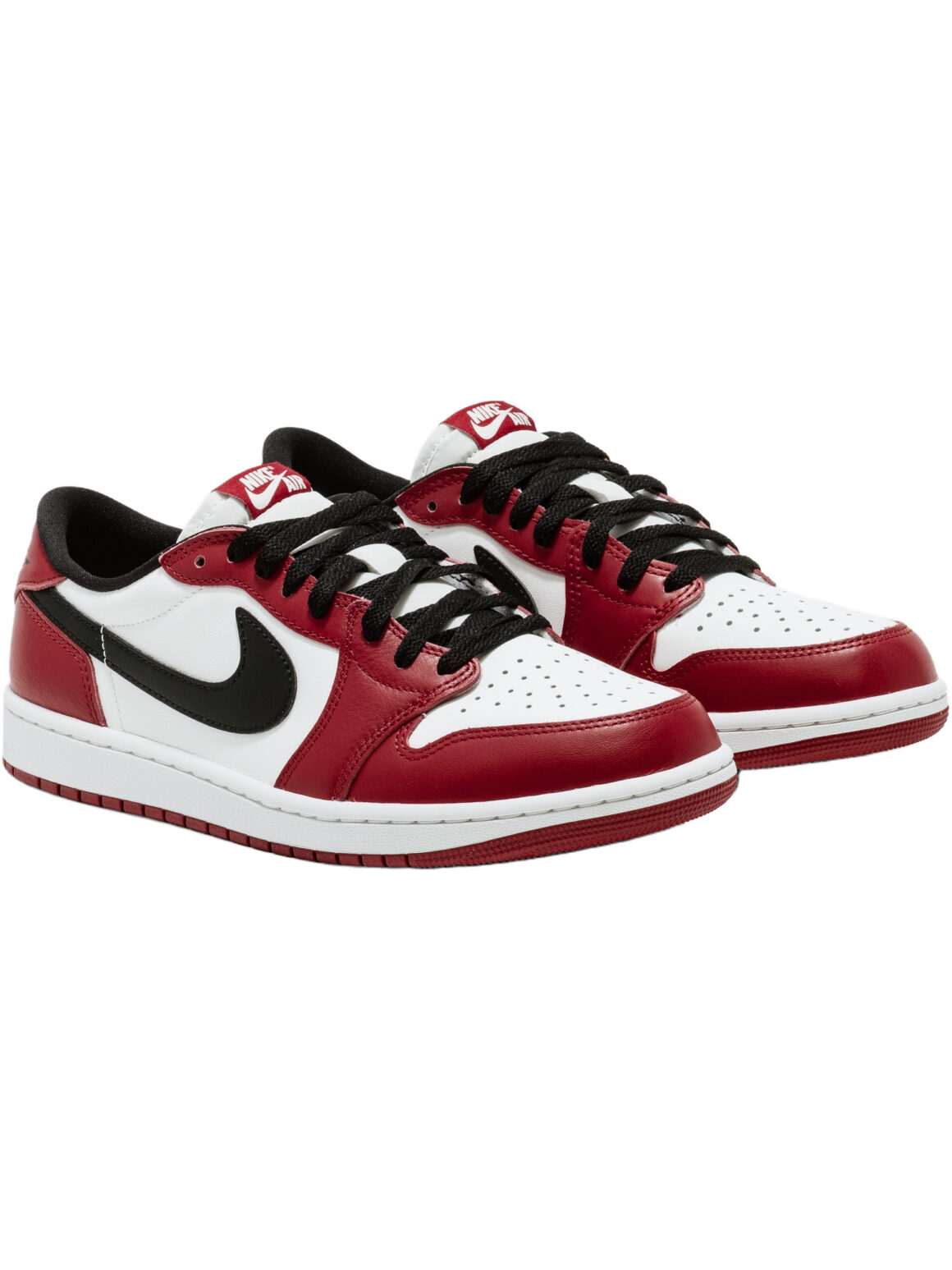Imagem de: Tênis Jordan Brand Air Jordan 1 Retro Low OG Vermelho Preto e Branco