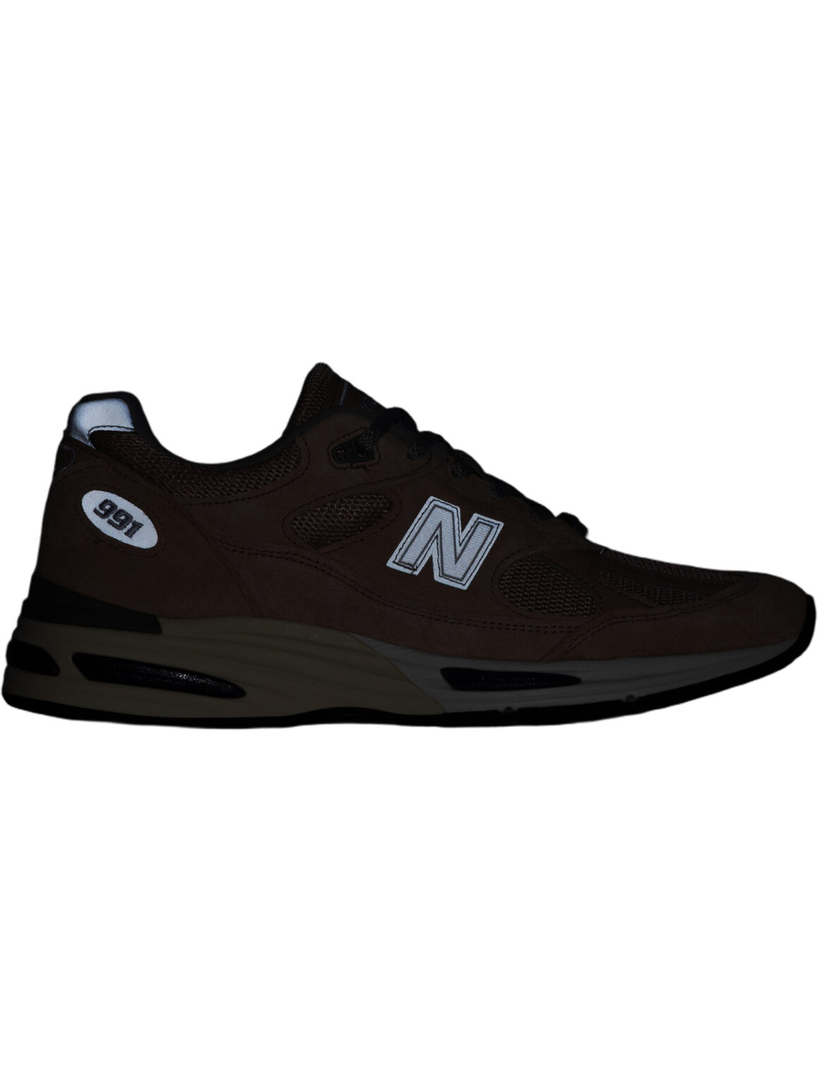 Imagem de: Tênis New Balance Made In UK 991v2 Rosa Mogno e Prata