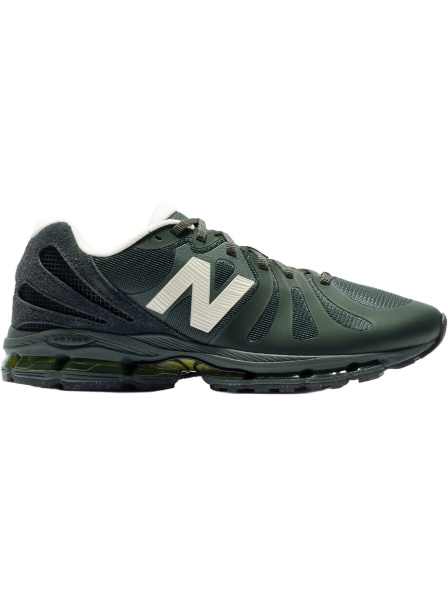 Imagem de: Tênis New Balance Stone Island X New Balance ABZORB 1890 Verde Escuro