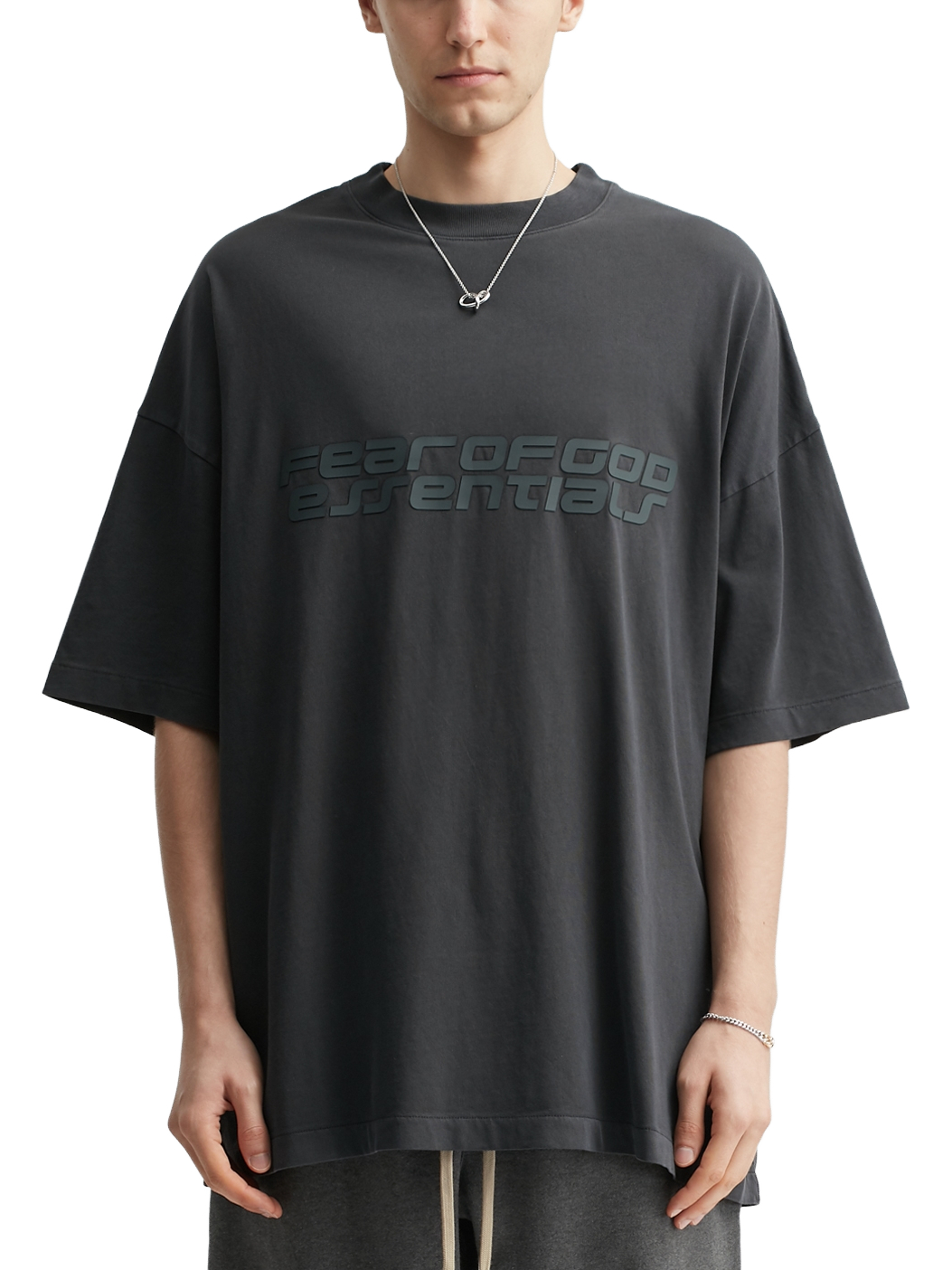Imagem de: Camiseta Fear of God Essentials 90s Cinza