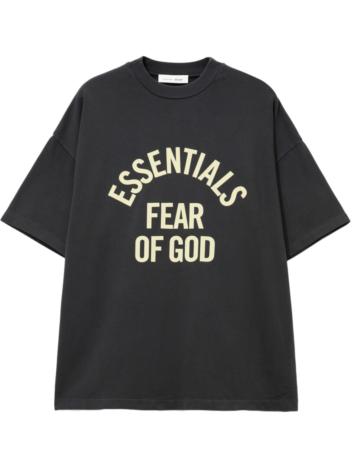 Imagem de: Camiseta Fear of God Essentials Campus 90’s Short Sleeve Tee Preto
