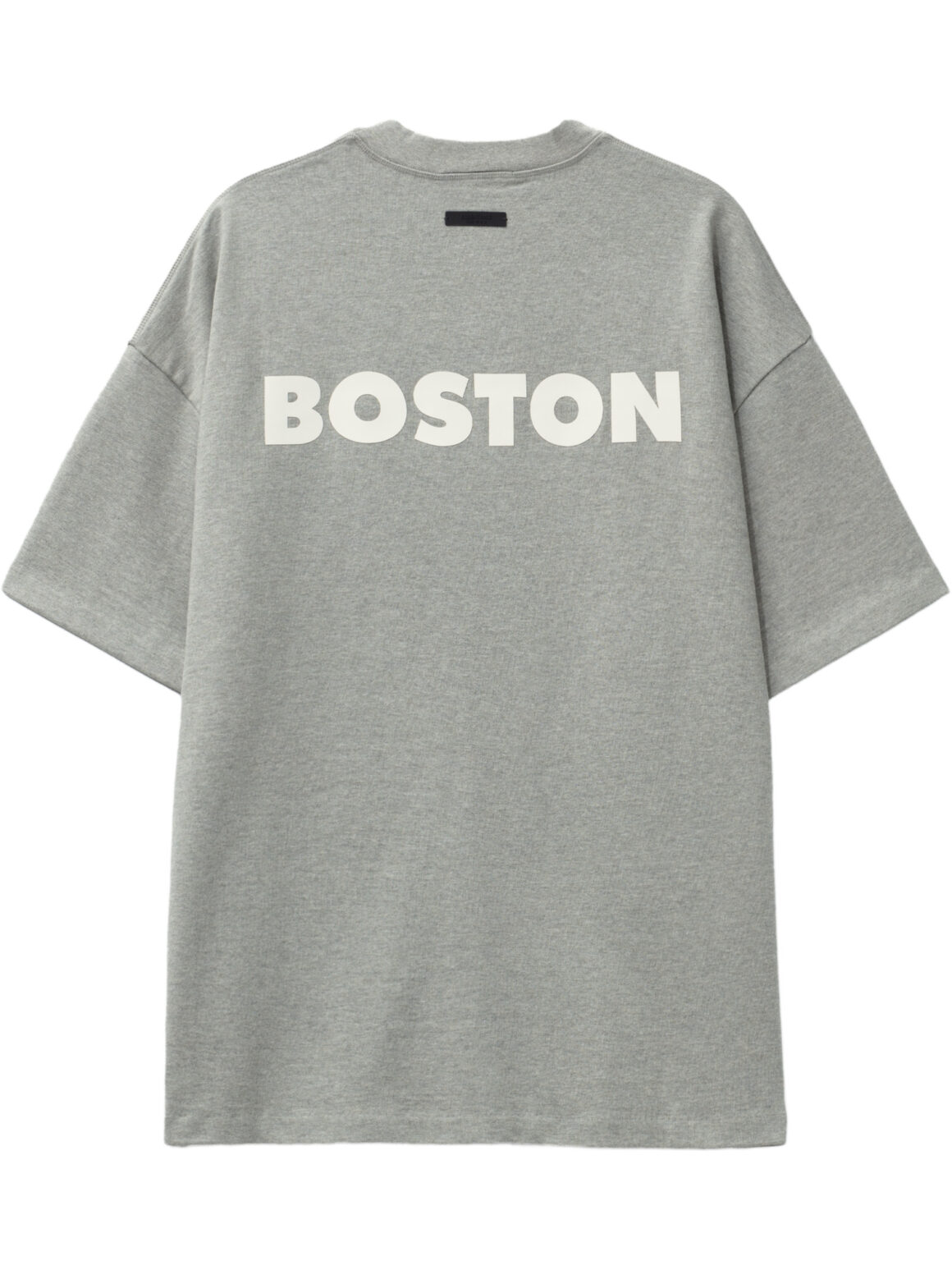 Imagem de: Camiseta Fear of God Essentials Celtics 90s Cinza Mescla
