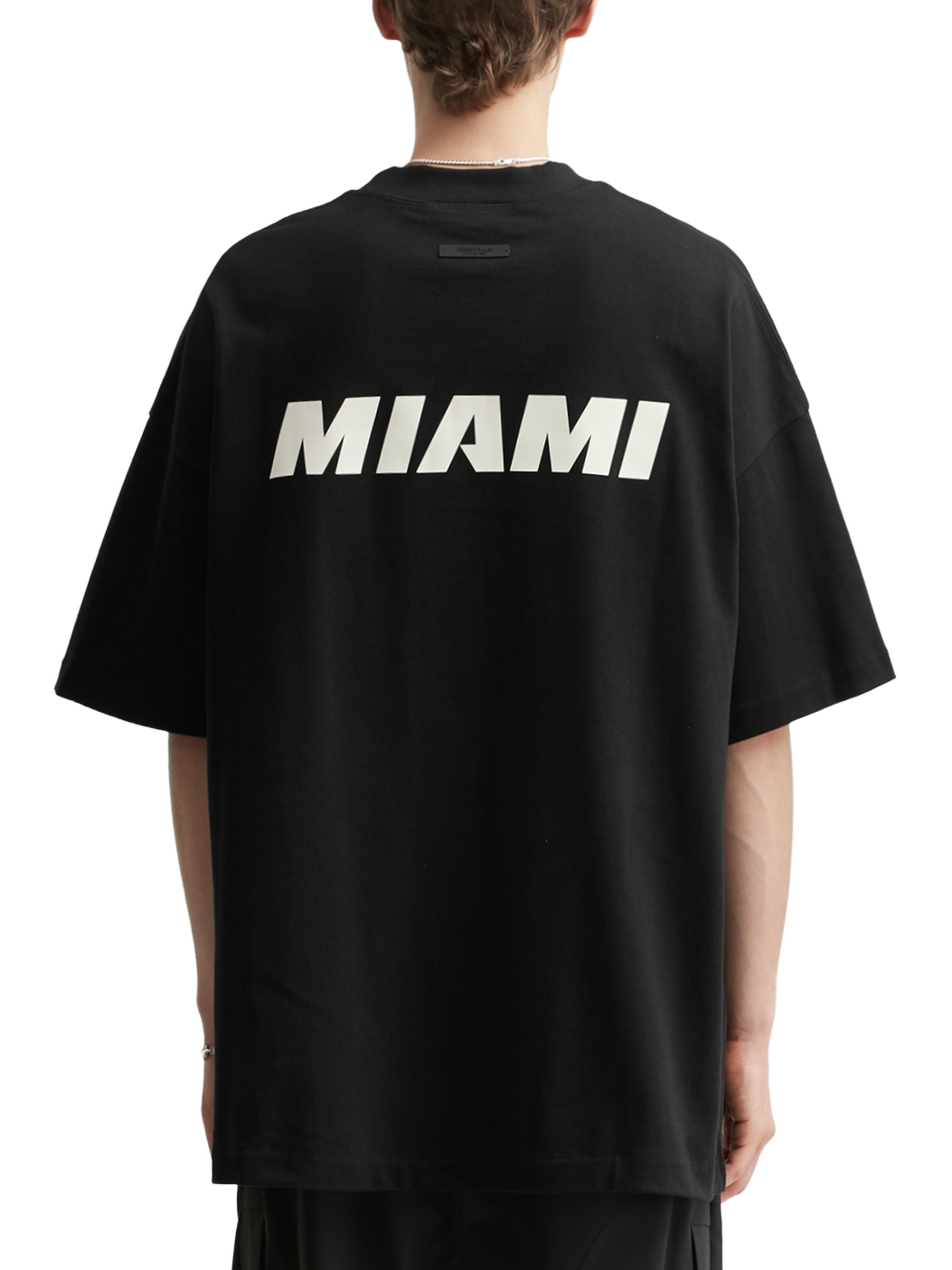 Imagem de: Camiseta Fear of God Essentials Heat 90s Preto