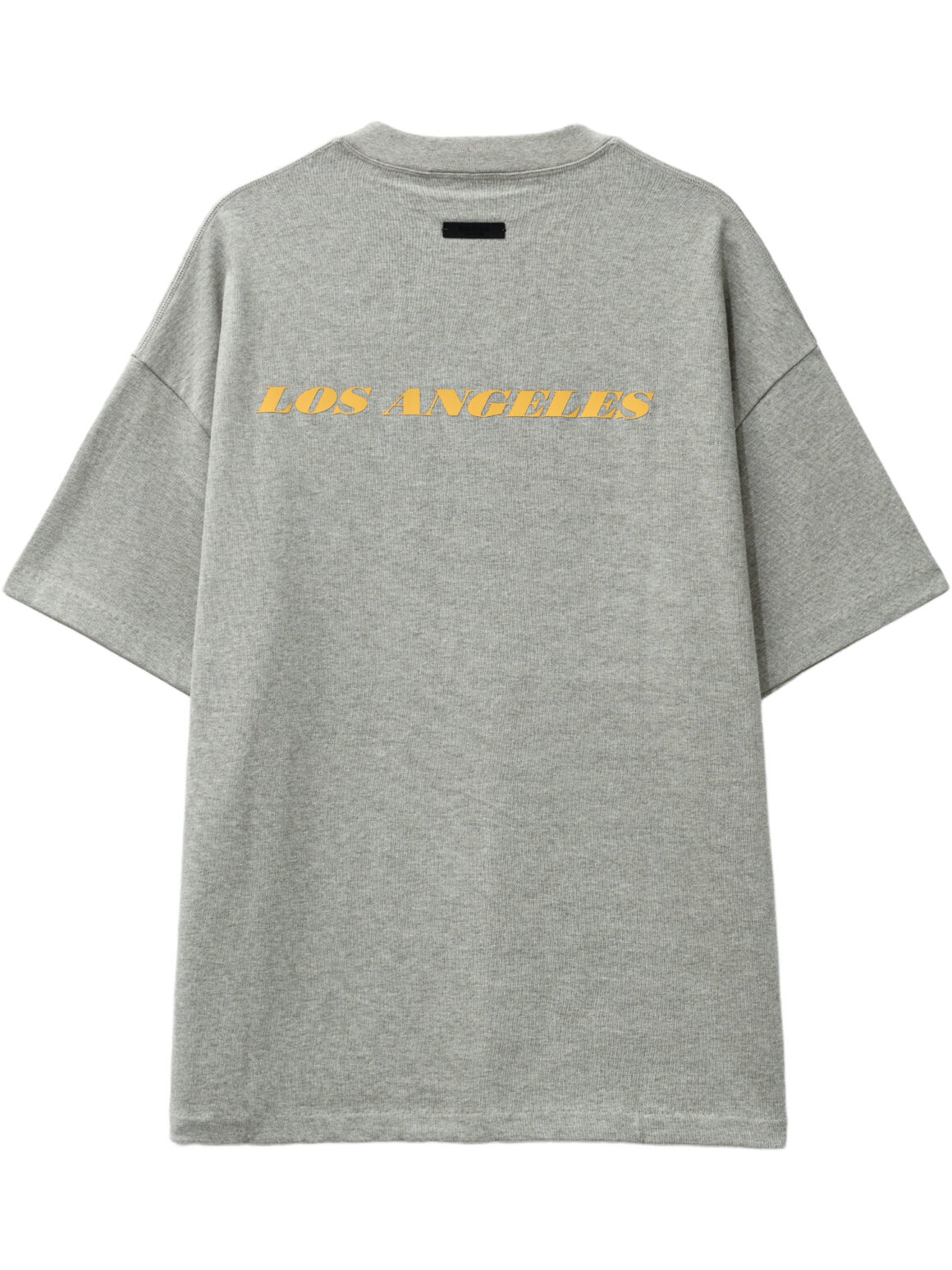 Imagem de: Camiseta Fear of God Essentials Lakers 90s Cinza Mesclado