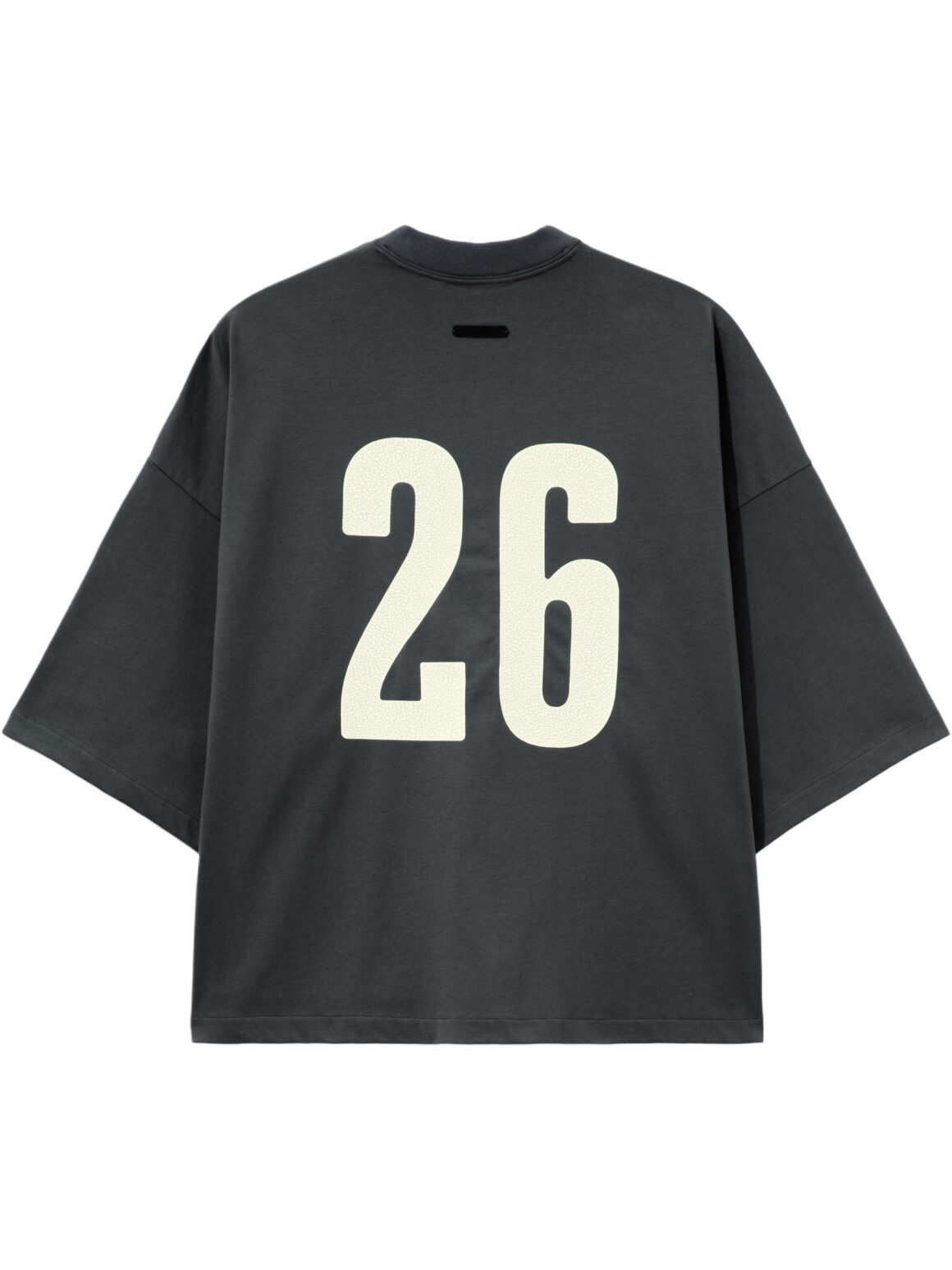 Imagem de: Camiseta Fear of God Essentials Merch Tee Boxy Fit Cinza Ferro