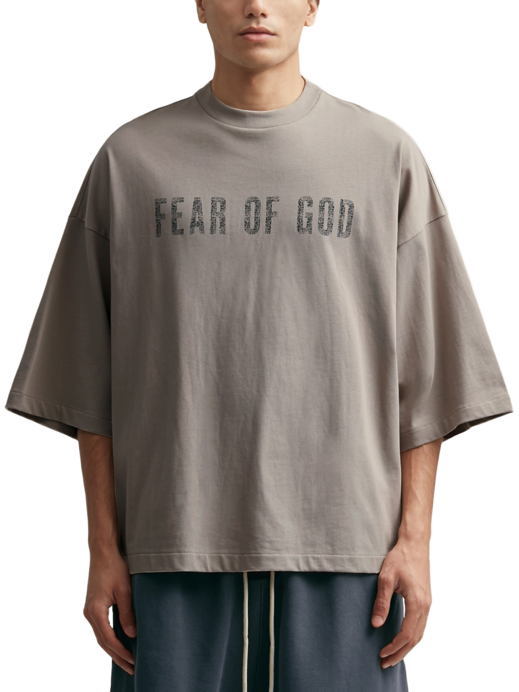 Imagem de: Camiseta Fear of God Essentials Merch Tee Boxy Fit Seal
