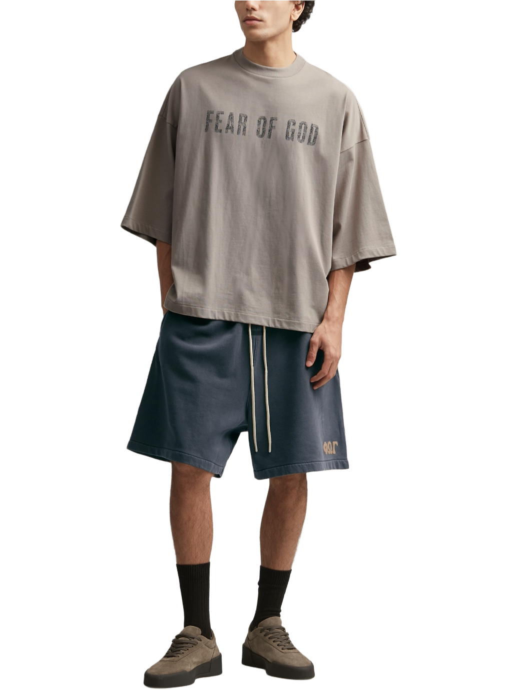 Imagem de: Camiseta Fear of God Essentials Merch Tee Boxy Fit Seal