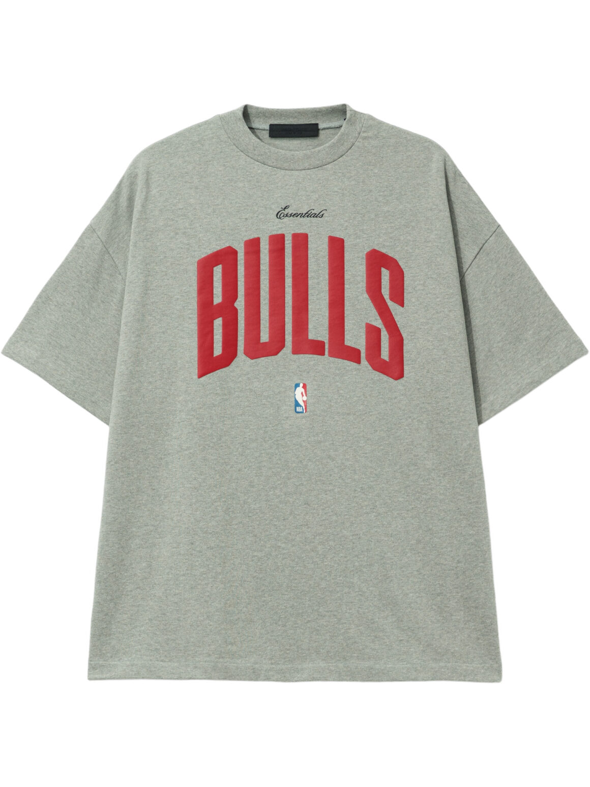 Imagem de: Camiseta Fear of God Essentials NBA Bulls 90s Cinza Mescla