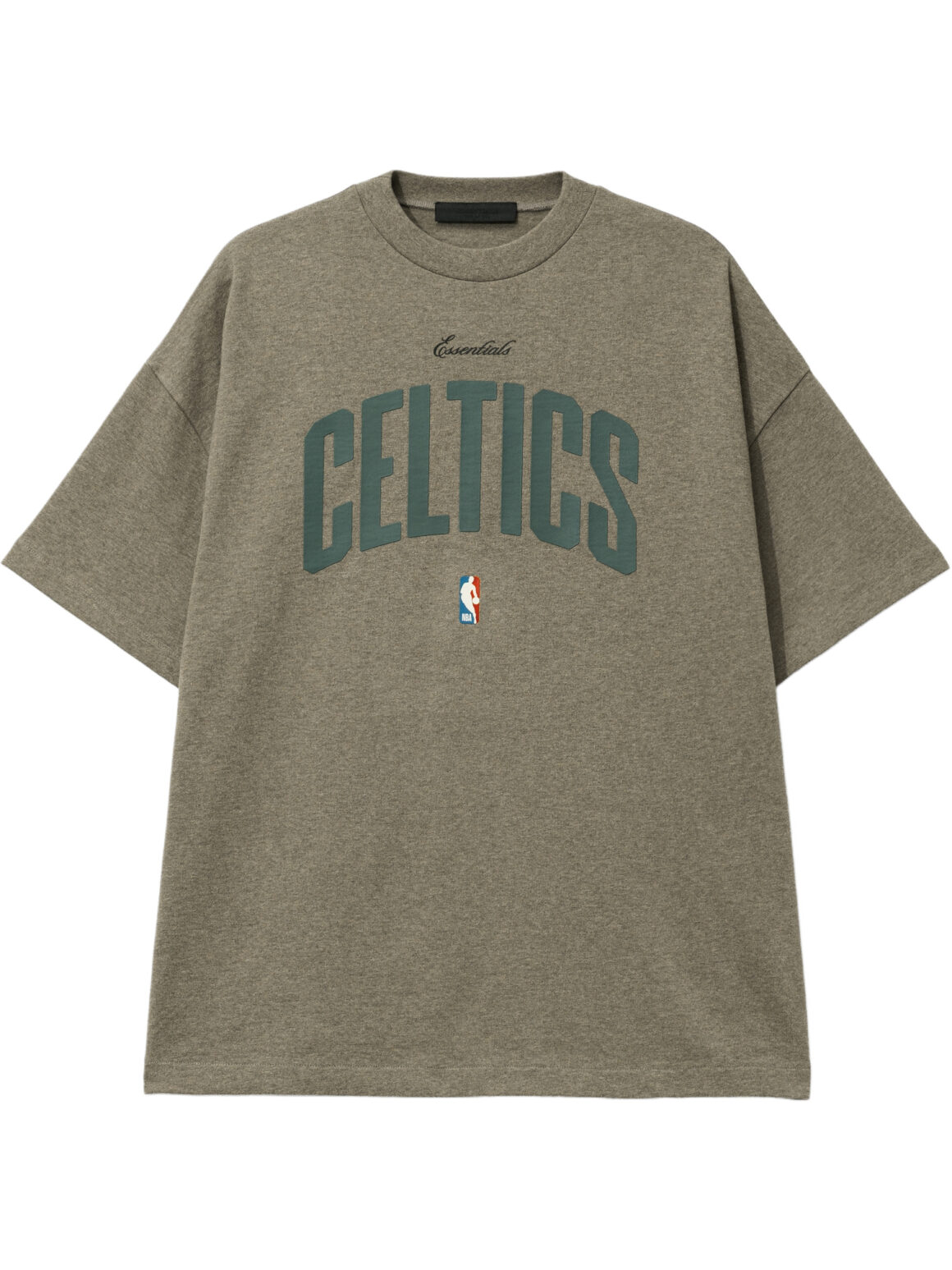 Imagem de: Camiseta Fear of God Essentials NBA Celtics 90’s Cinza Mescla