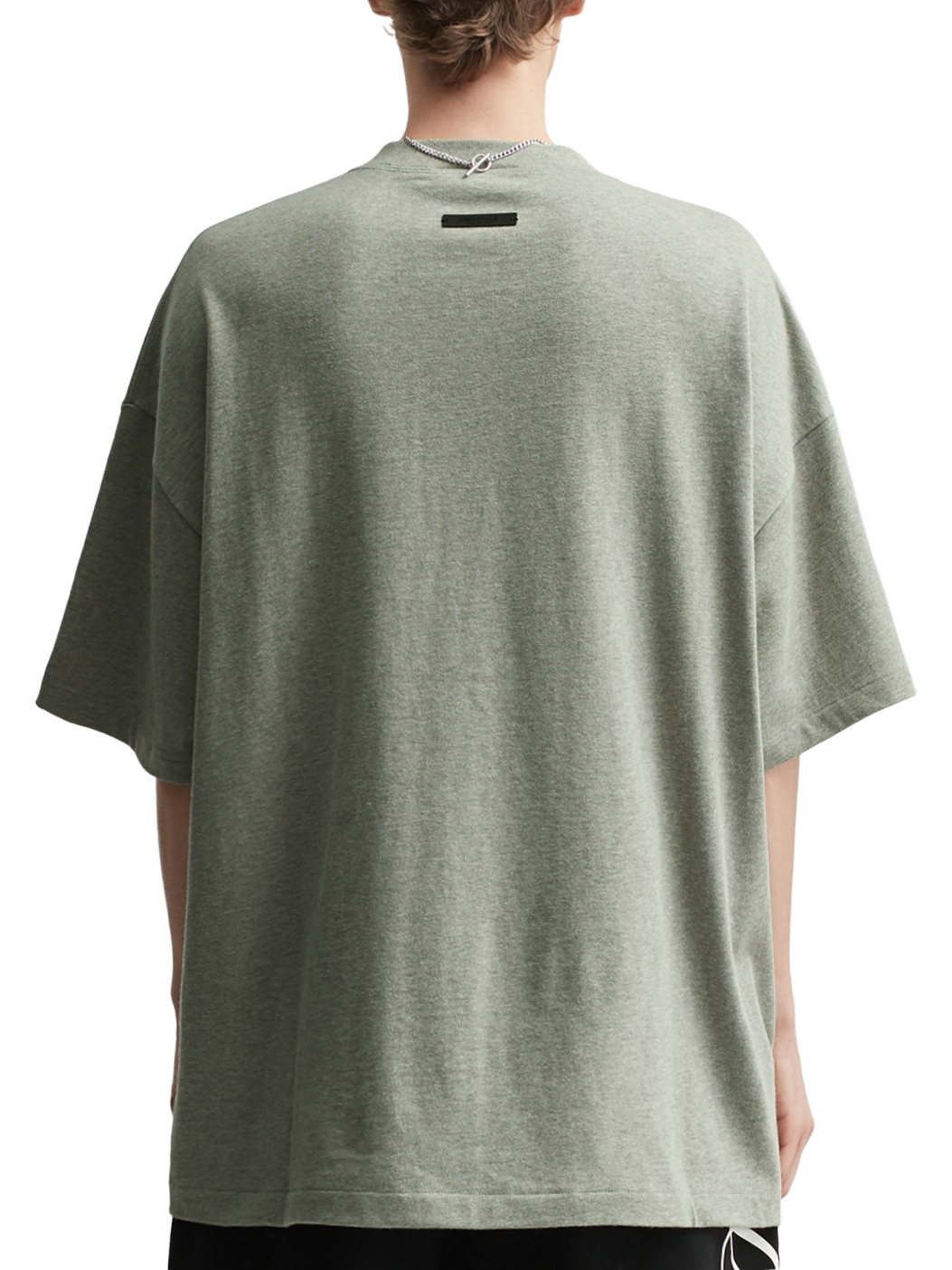Imagem de: Camiseta Fear of God Essentials NBA Warriors 90’s Cinza Mescla