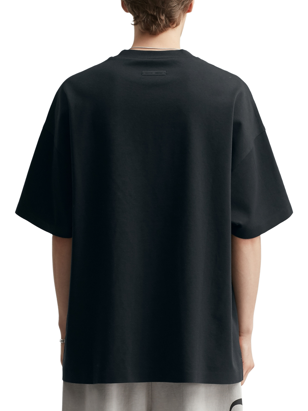 Imagem de: Camiseta Fear of God Essentials Ponte 90s Cinza Chumbo