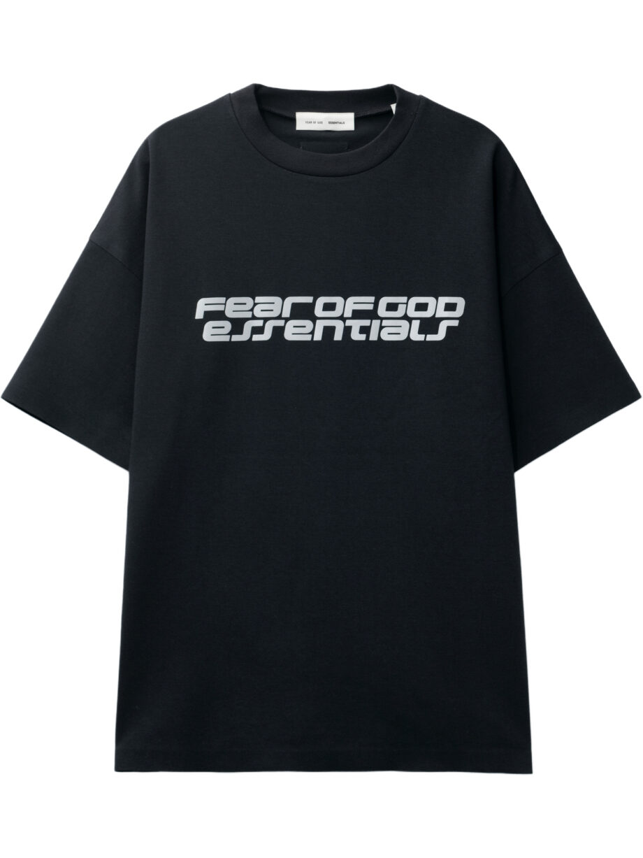 Imagem de: Camiseta Fear of God Essentials Ponte 90s Cinza Chumbo
