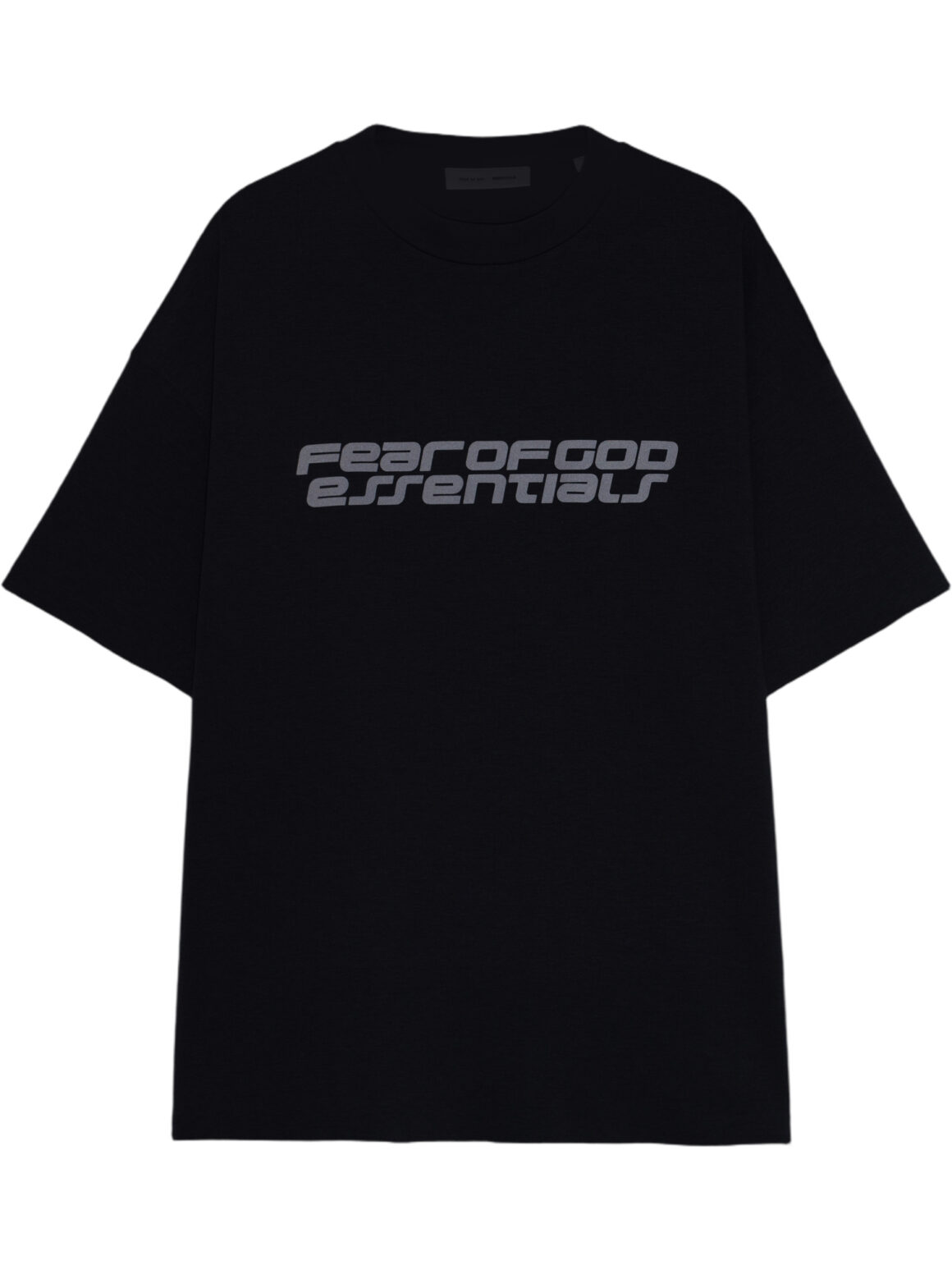 Imagem de: Camiseta Fear of God Essentials Relaxed Power 25 Cinza Chumbo
