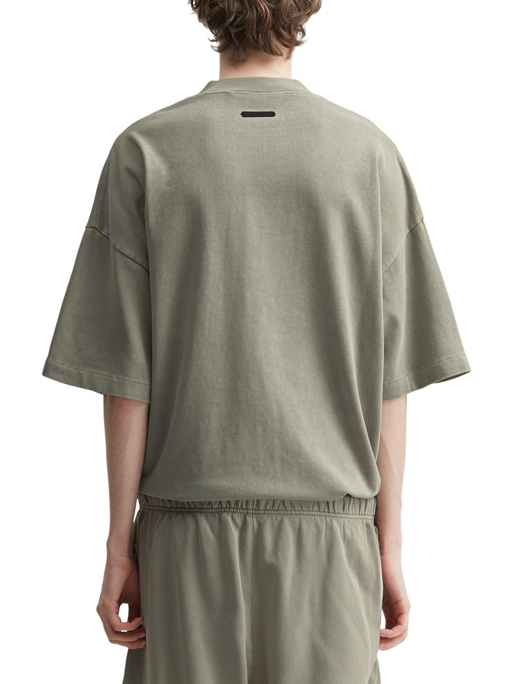 Imagem de: Camiseta Fear of God Essentials Training 90’s Cinza Faded Seal