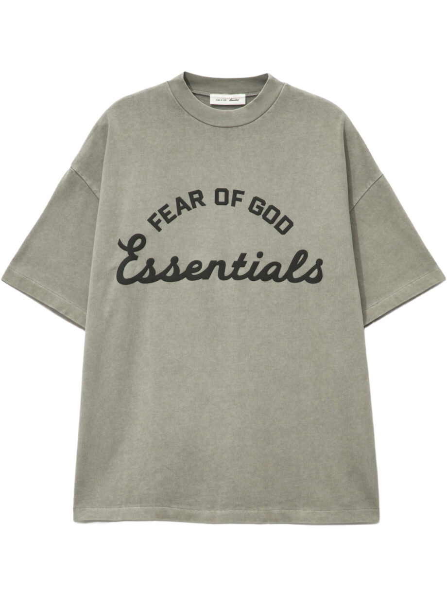 Imagem de: Camiseta Fear of God Essentials Training 90’s Cinza Faded Seal
