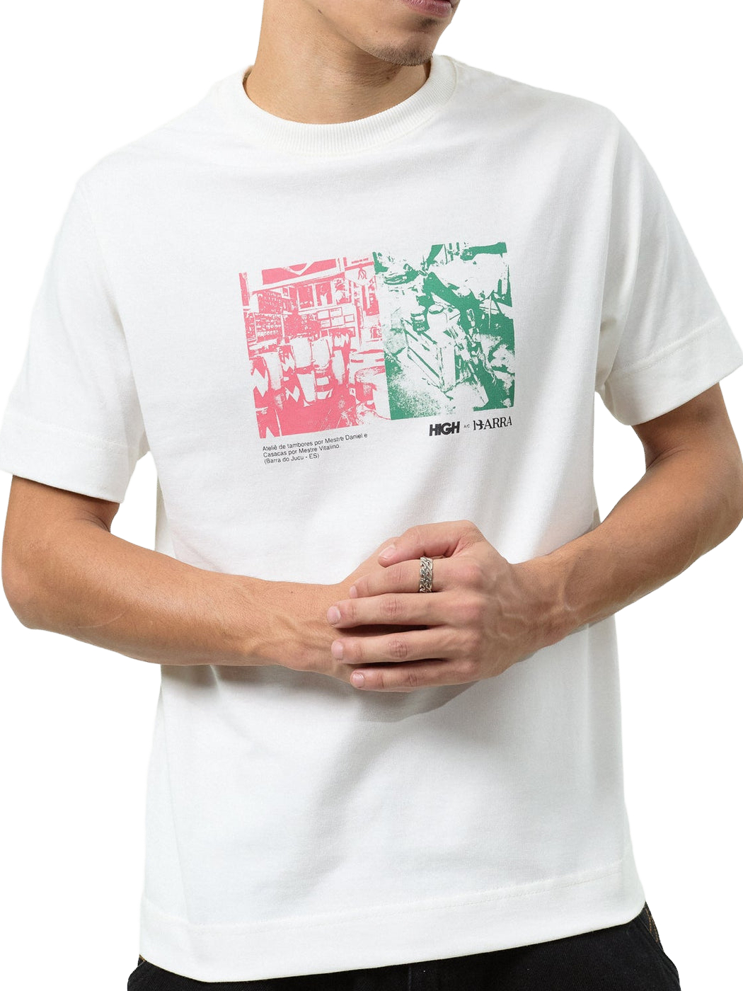 Imagem de: Camiseta HIGH Company Ateliê Off White