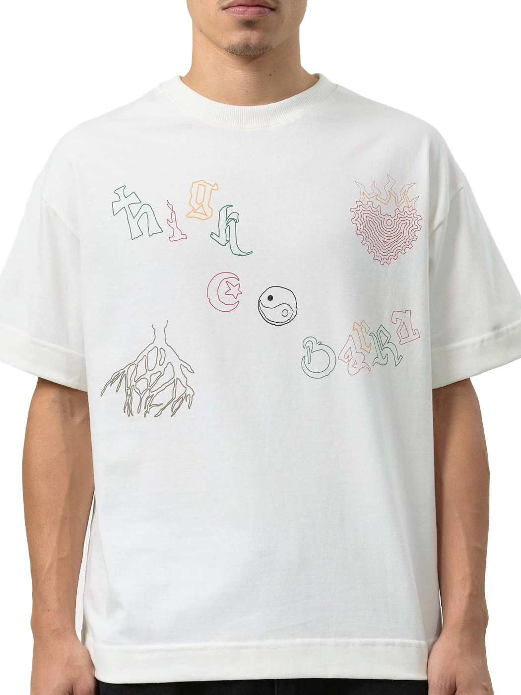 Imagem de: Camiseta HIGH Company Iconografia Off White