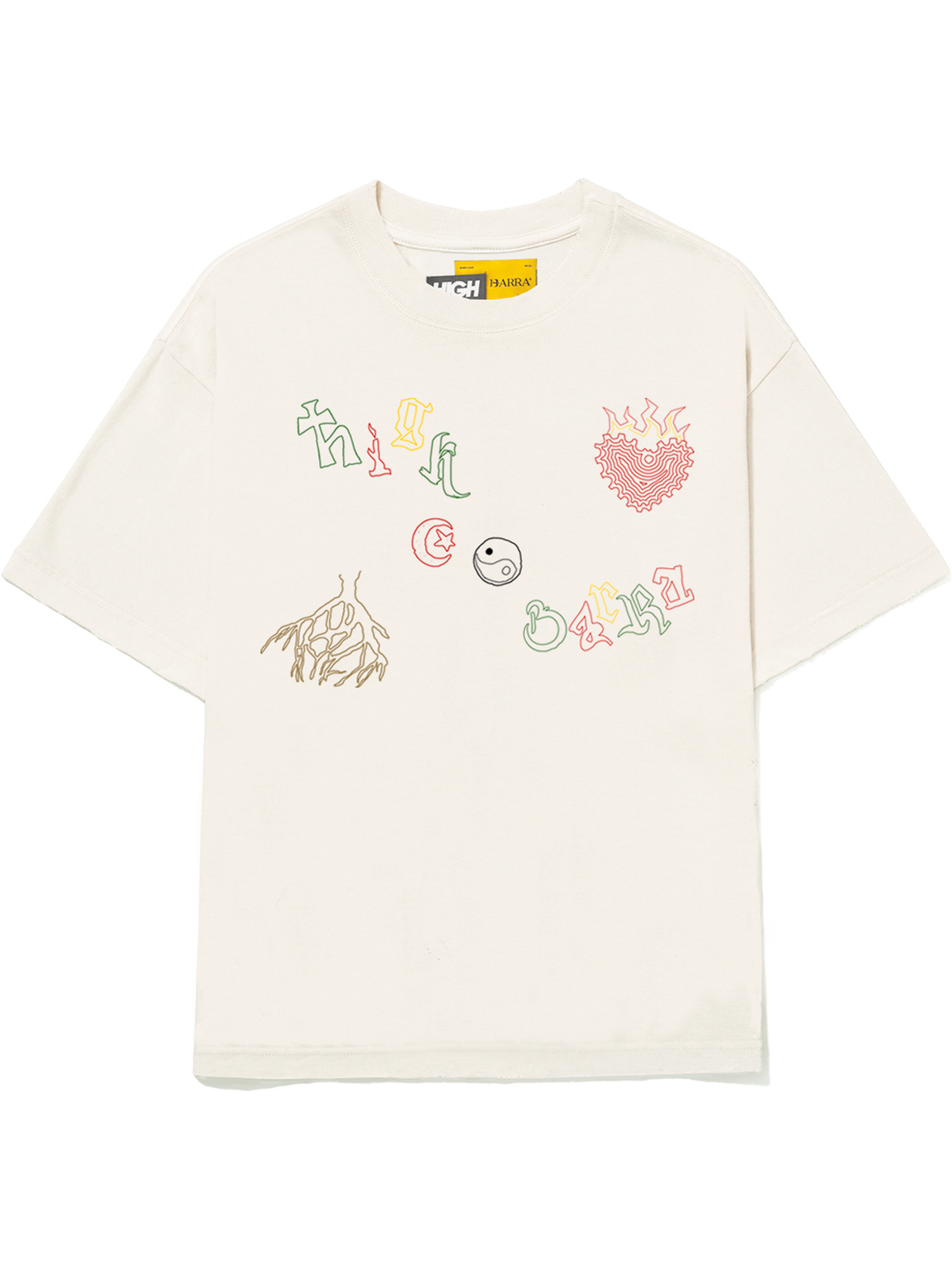 Imagem de: Camiseta HIGH Company Iconografia Off White