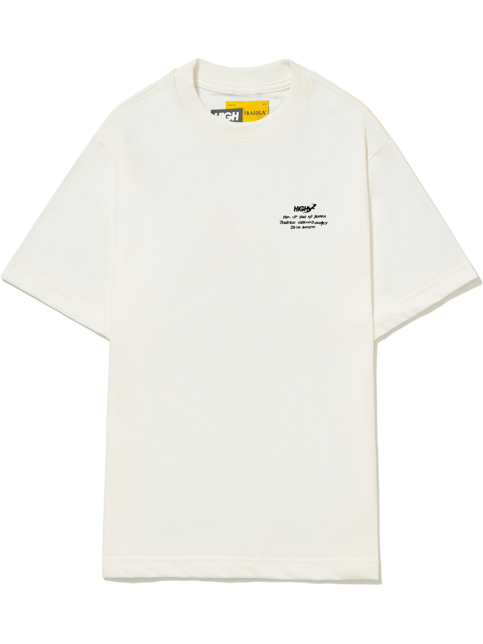 Imagem de: Camiseta High Company Ocupação Theatro Carlos Gomes Branca