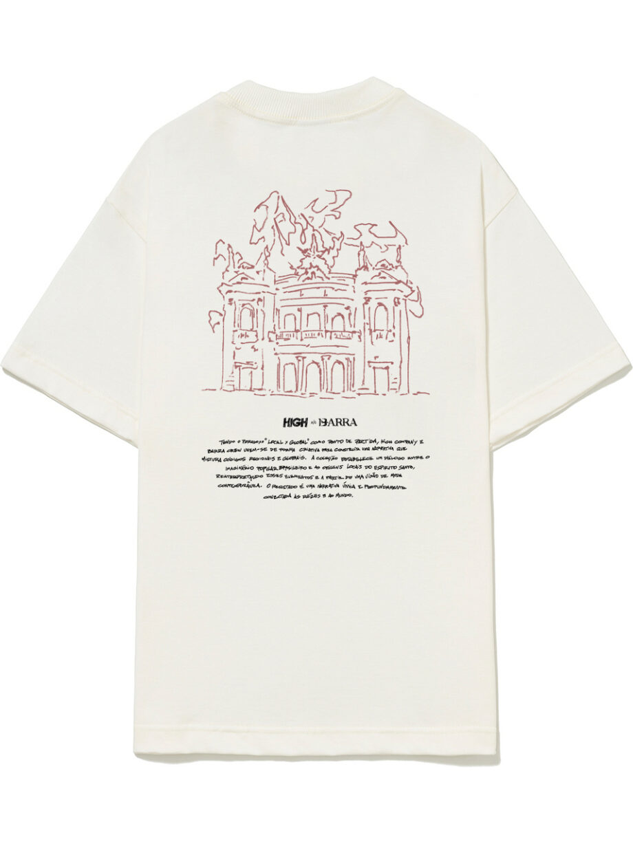 Imagem de: Camiseta High Company Ocupação Theatro Carlos Gomes Branca
