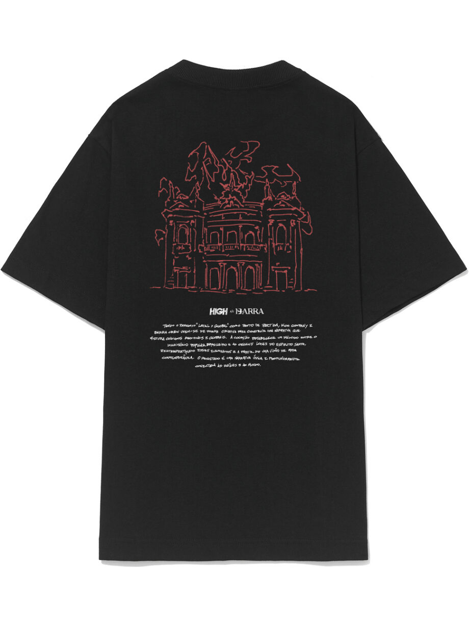 Imagem de: Camiseta HIGH Company Ocupação Theatro Carlos Gomes Preta