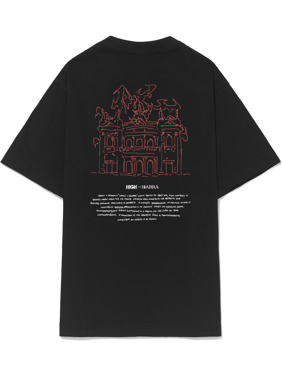 Imagem de: Camiseta HIGH Company Ocupação Theatro Carlos Gomes Preta