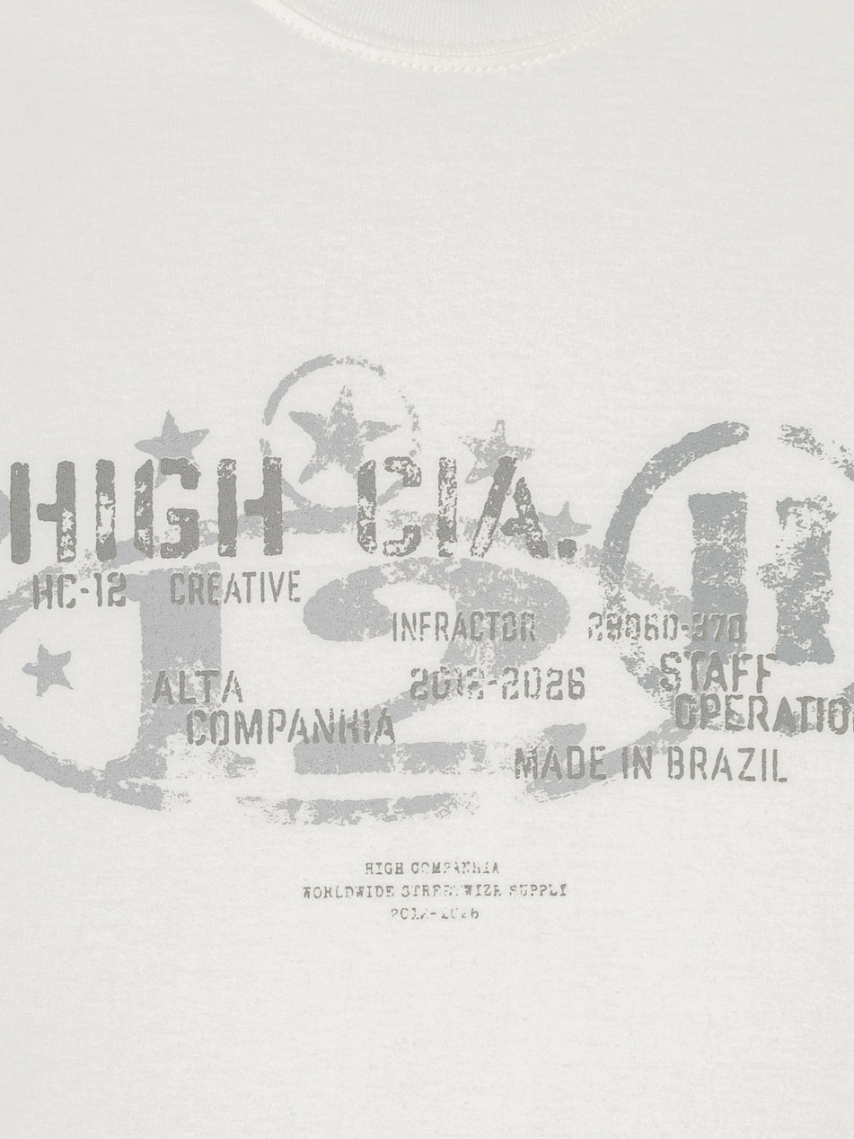 Imagem de: Camiseta High Company Selo Branca