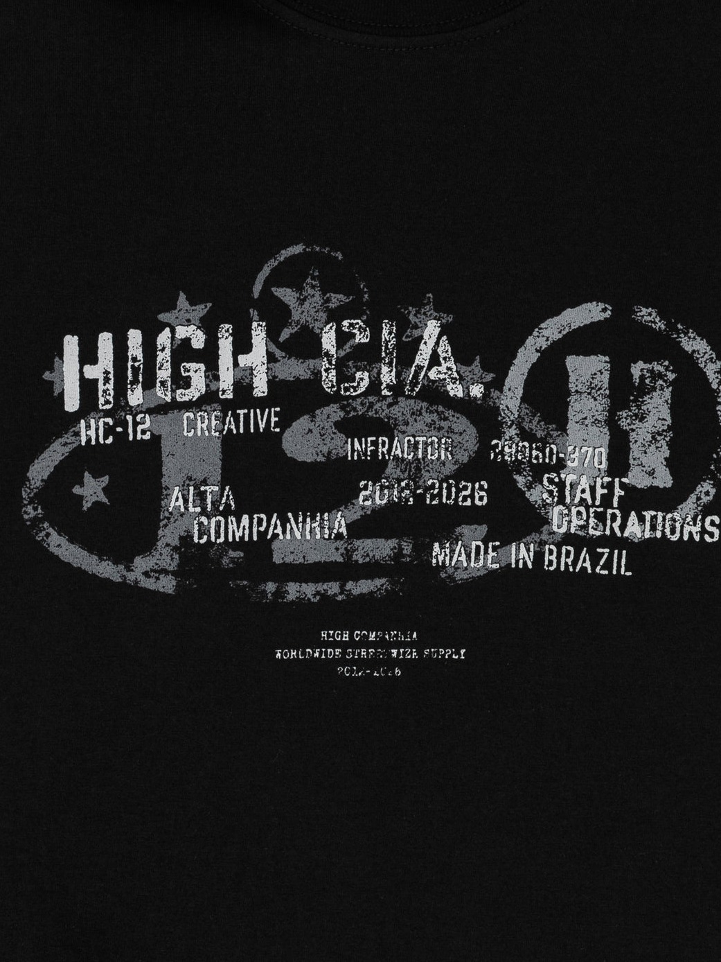 Imagem de: Camiseta High Company Selo Preta