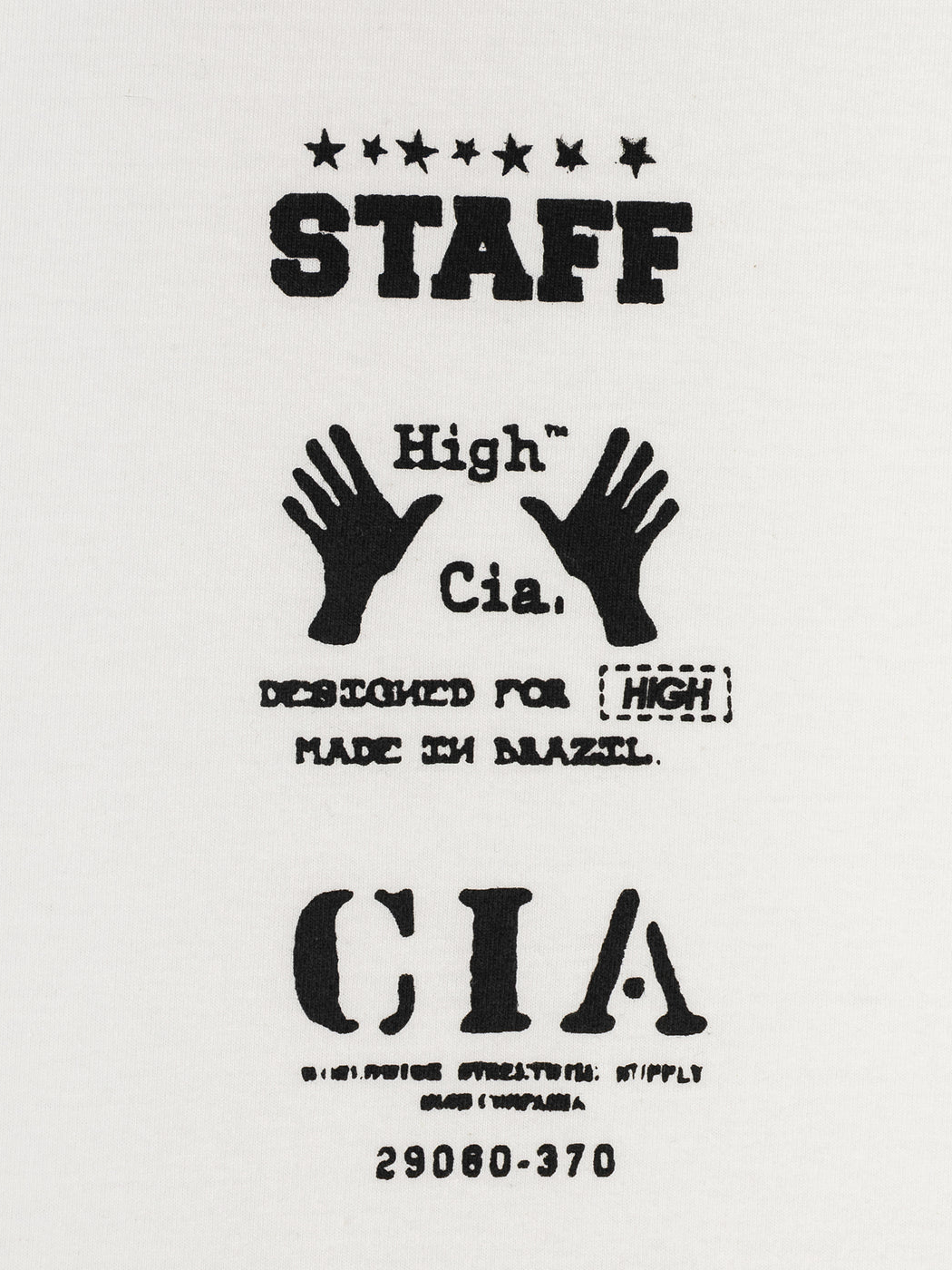 Imagem de: Camiseta HIGH Company Staff Branca