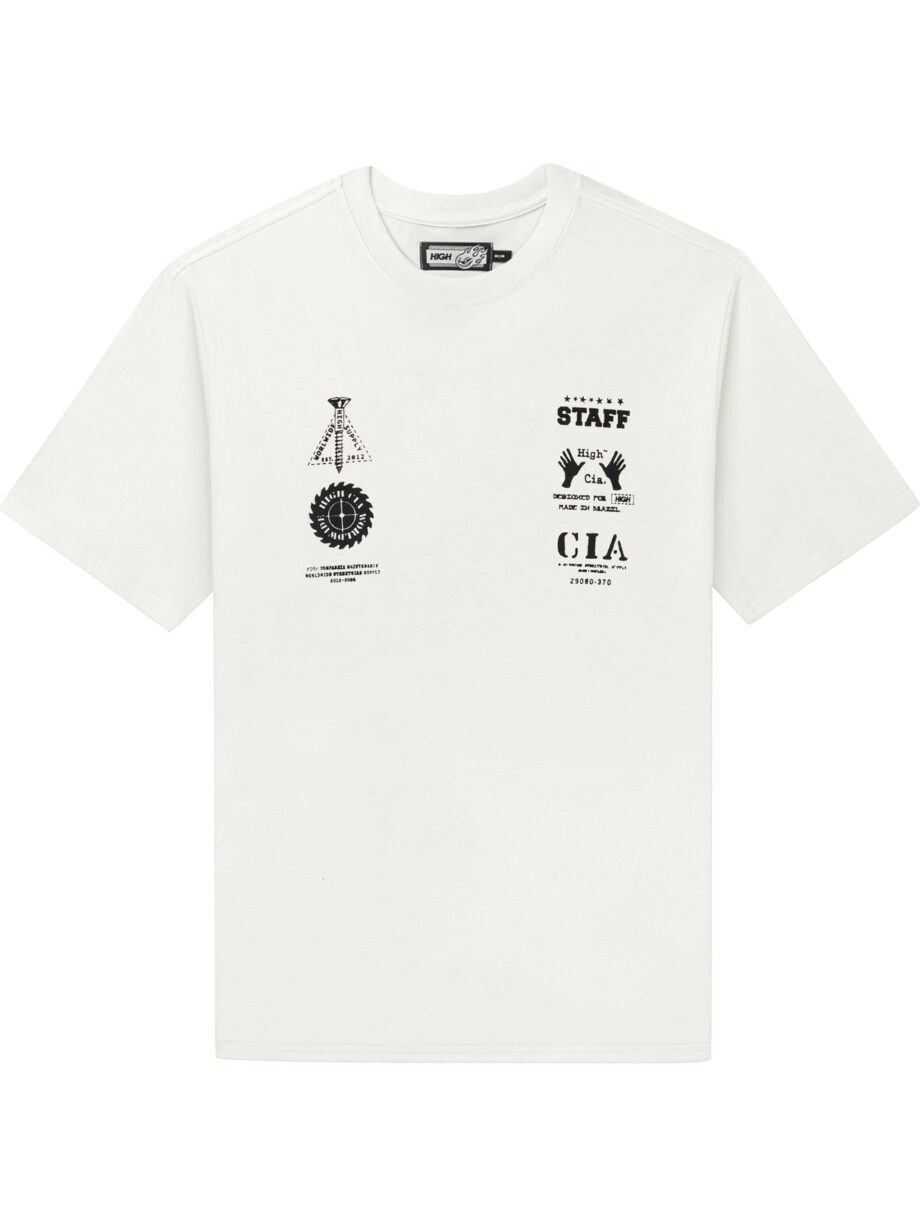 Imagem de: Camiseta HIGH Company Staff Branca