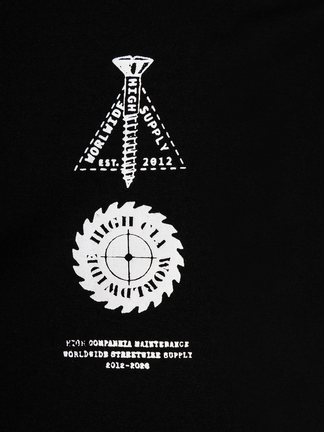 Imagem de: Camiseta HIGH Company Staff Preta