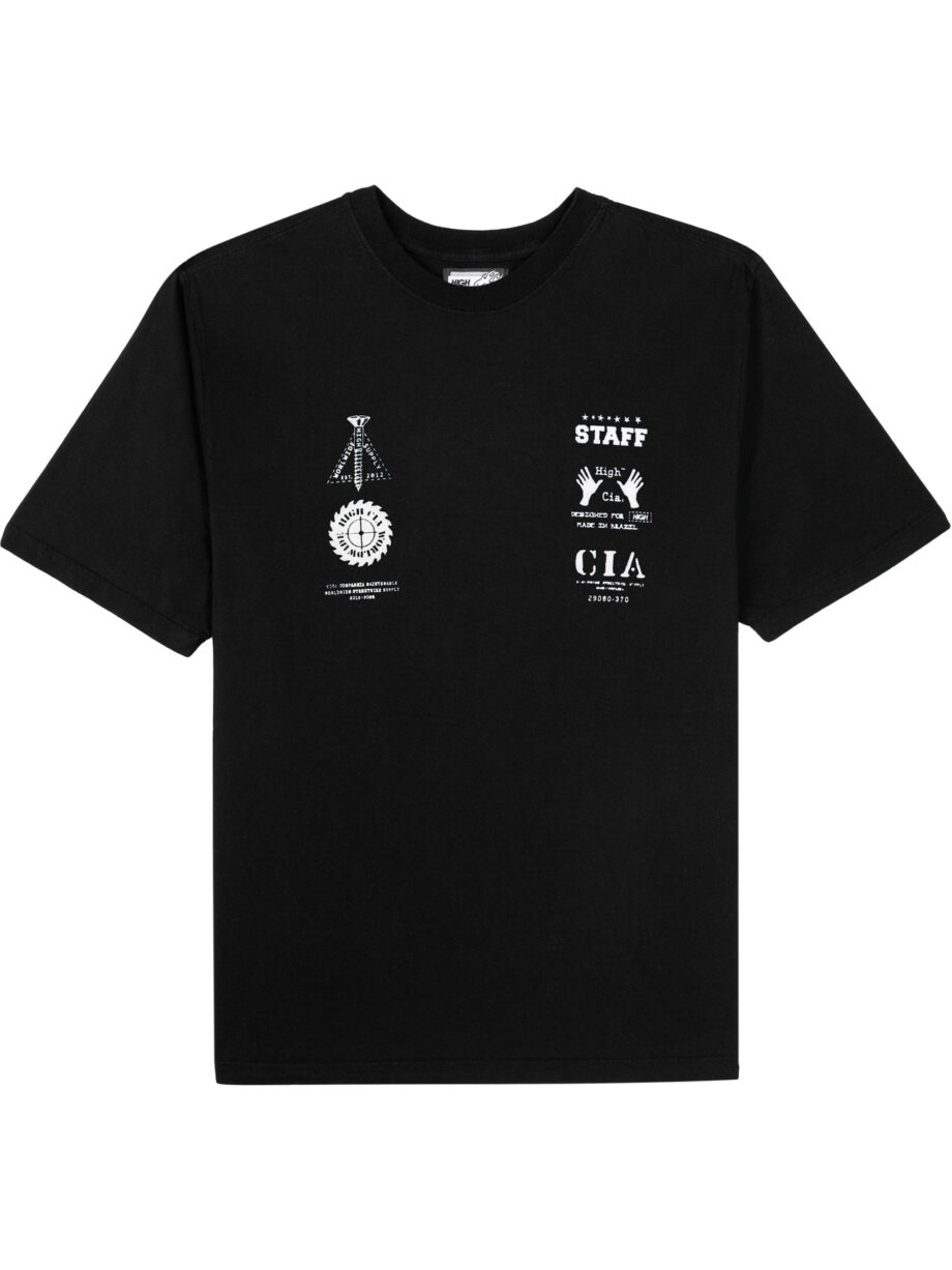 Imagem de: Camiseta HIGH Company Staff Preta