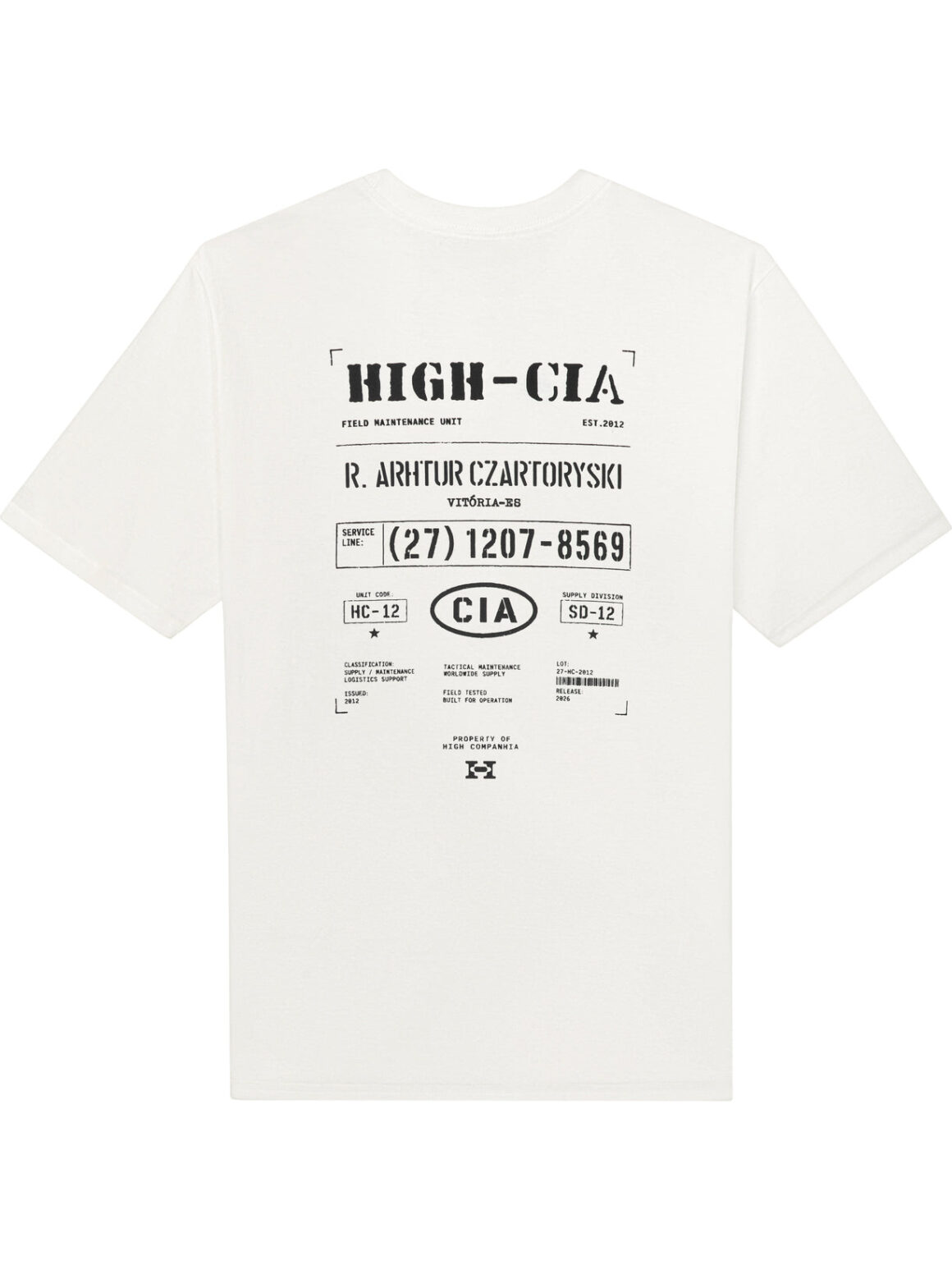 Imagem de: Camiseta High Company Supply Vix Branca