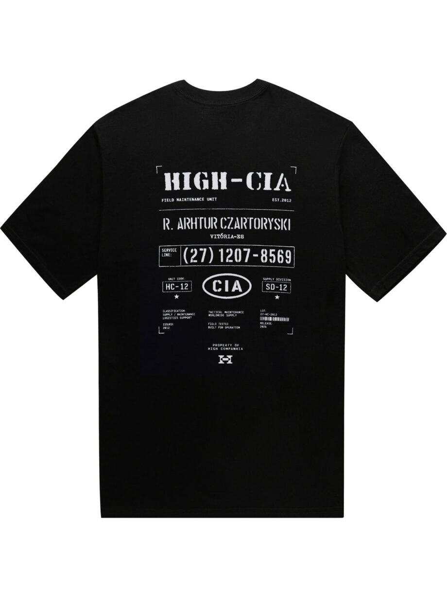 Imagem de: Camiseta HIGH Company Supply Vix Preta