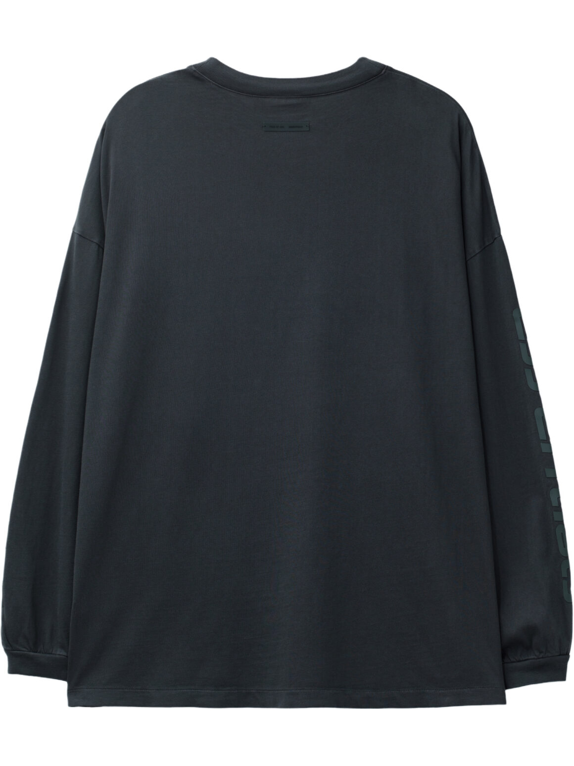 Imagem de: Camiseta Manga Longa Fear of God Essentials 90s Preto Vintage