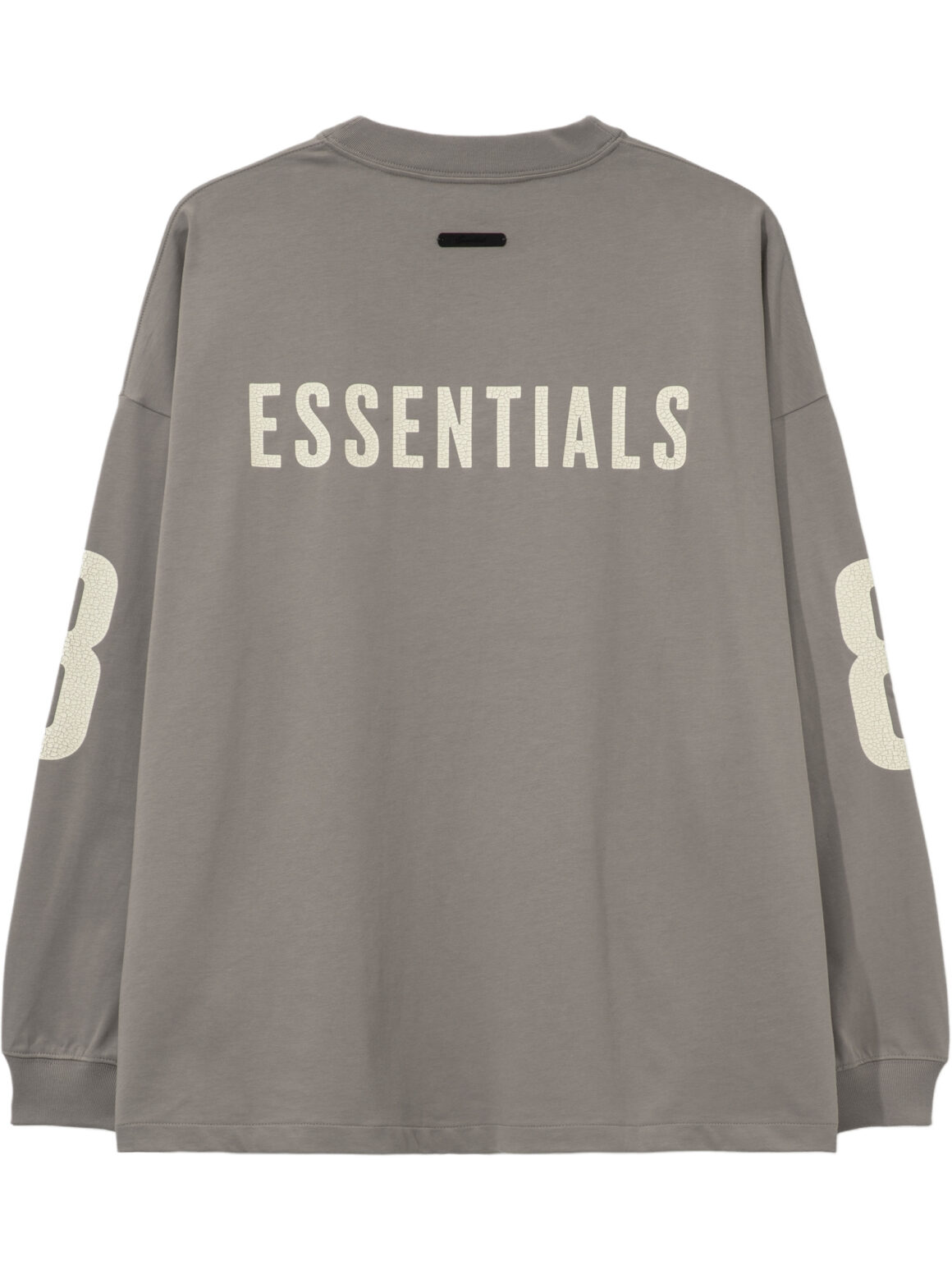 Imagem de: Camiseta Manga Longa Fear of God Essentials Merch Cinza Seal