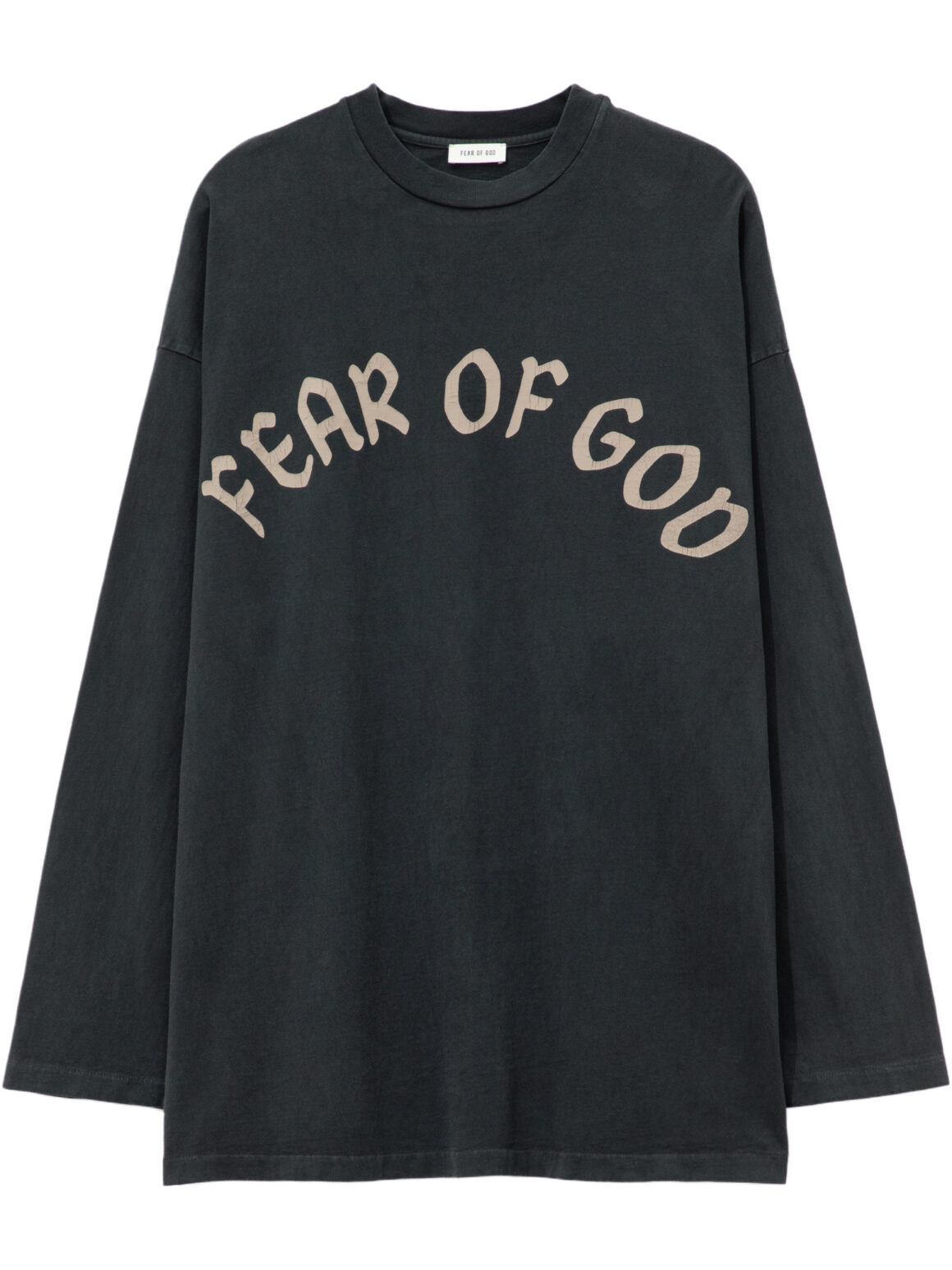 Imagem de: Camiseta Manga Longa Fear of God F OF G Preto