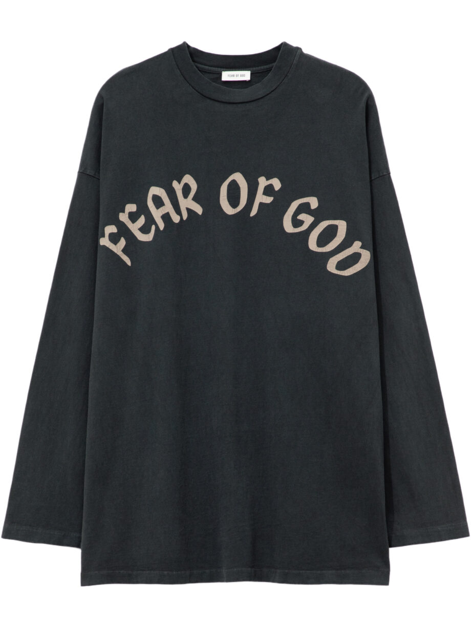 Imagem de: Camiseta Manga Longa Fear of God F OF G Preto
