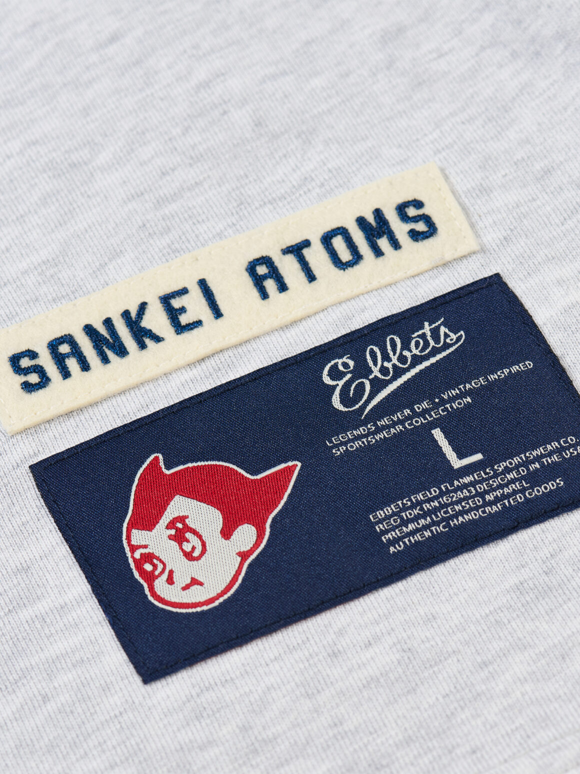 Imagem de: Camiseta Palace Sankei Atoms Cinza Mescla