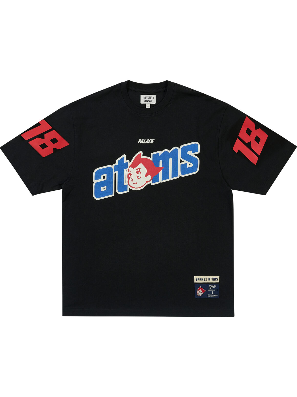 Imagem de: Camiseta Palace Sankei Atoms Preta