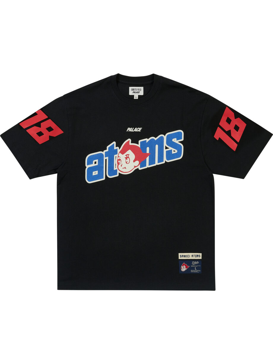 Imagem de: Camiseta Palace Sankei Atoms Preta