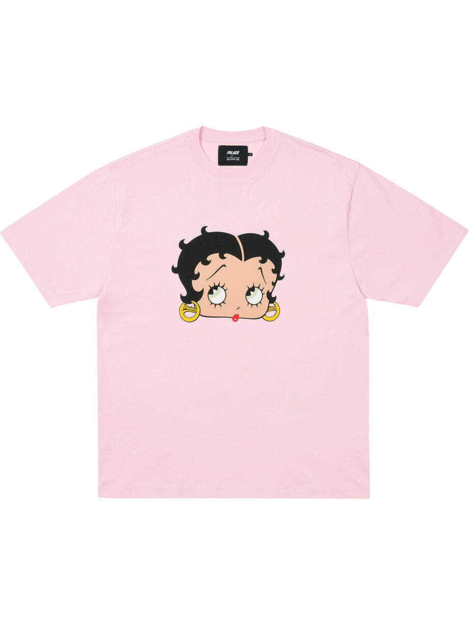 Imagem de: Camiseta Palace Skateboards Betty Boop Rosa